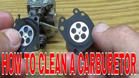 Cleaning The Carburetor On Craftsman 40cc 18 Inch Cut Chainsaw Youtube