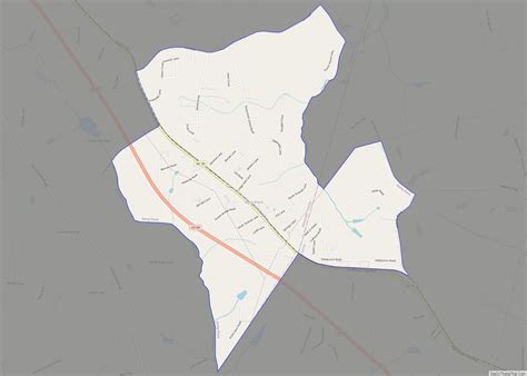 Map of Stony Point CDP, North Carolina