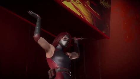 Mortal Kombat 11 Skarlet Tournament Stage Fatality Youtube