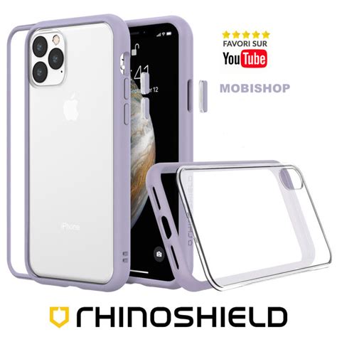 Coque Rhinoshield Modulaire Mod Nx Lavande Iphone Pro Protection