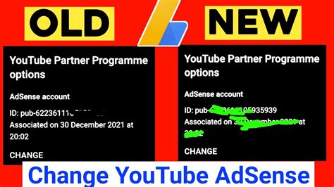 How To Change Adsense Account After Monetization How To Change