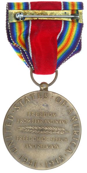 Us Ww2 Victory Medal