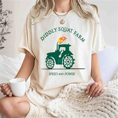 Perfect Tractor Diddly Squat Farm Speed And Power Shirt Tiniven Store