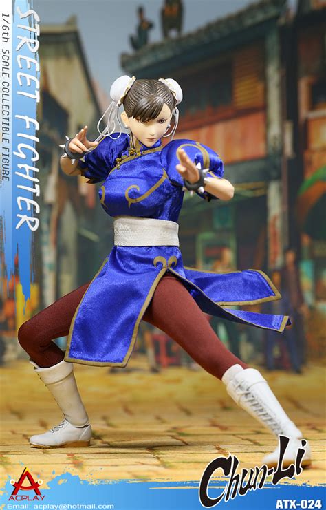 HOT FIGURE TOYS ACPLAY ATX Street Fighter Chun Li Double Brow And Dress EBay