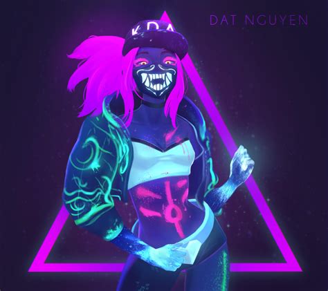 K Da Akali Wallpapers And Fan Arts League Of Legends Lol Stats