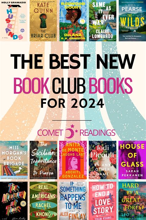 Must-Read Book Club Picks For 2024 – Comet Readings