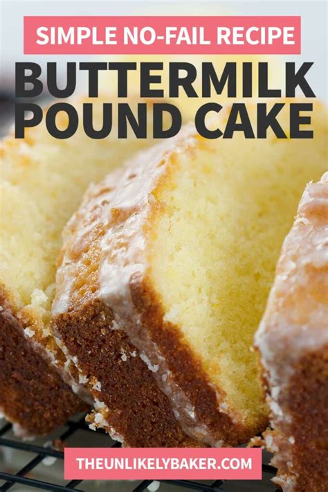 Old Fashioned Buttermilk Pound Cake Step By Step Photos The Unlikely Baker