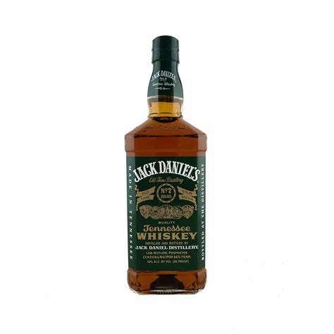 Jack Daniels Green Label Tennessee Whiskey 1 Litre 80 Proof (40%)