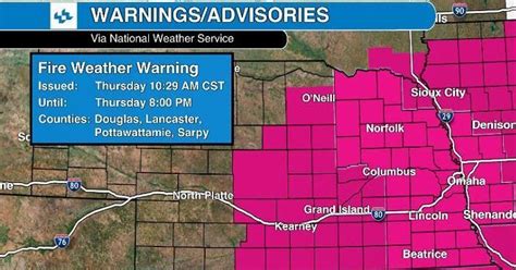 Fire Weather Concerns For Parts Of Nebraska