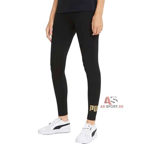 Puma Helanke Ess Metallic Logo Leggings S Awhv Najni A Cena