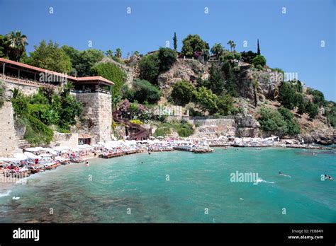 Kaleici beach, Antalya, Turkey Stock Photo - Alamy