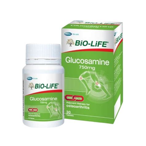 Biolife Glucosamine 750mg Tablets Shopee Malaysia