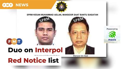 Muhyiddin’s Son In Law Lawyer On Interpol Red Notice List Youtube