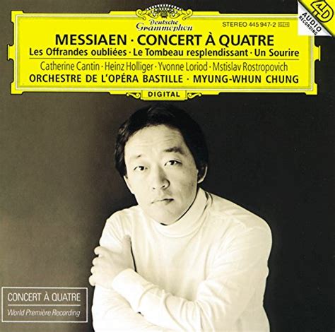 Play Messiaen Concert à quatre Les Offrandes oubliées Le Tombeau