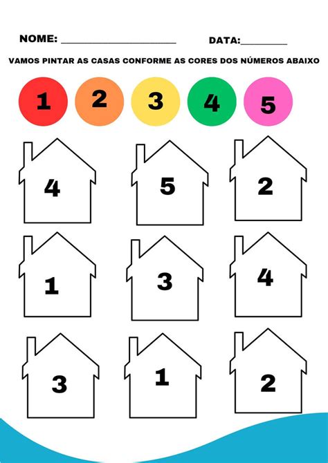 Dever De Casa Educação Infantil - Atividades | Dever de casa educação infantil, Numerais educação ...