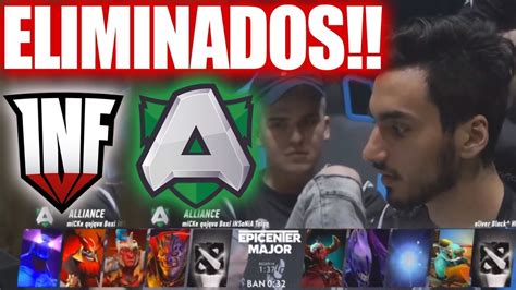 Infamous Vs Alliance Eliminados Epicenter Major 2019 Dota 2 Youtube