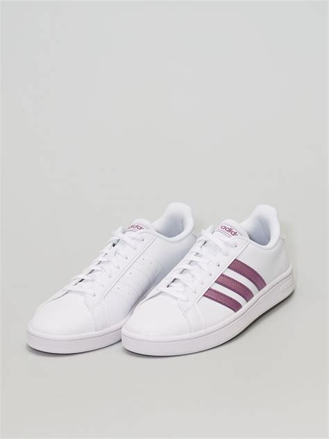 Baskets Adidas Grand Court Base Blanc Kiabi