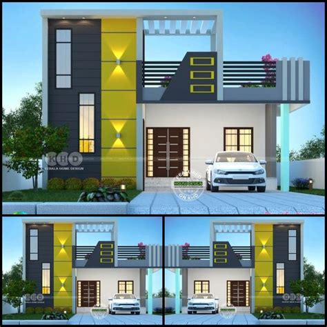 Top 40 modern small house front elevation designs – Artofit