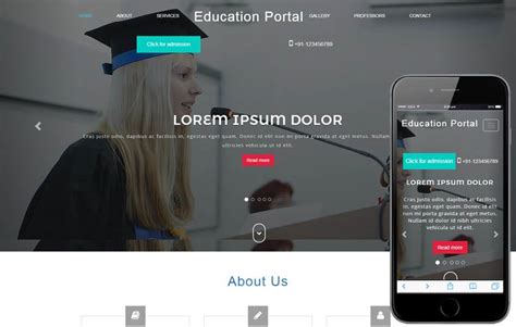 Education Portal An Education Category Bootstrap Responsive Web Template