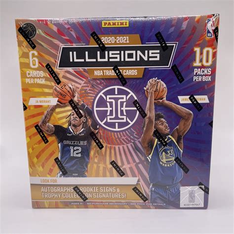 2020 21 Panini Illusions NBA Basketball Mega Box Brand New Factory