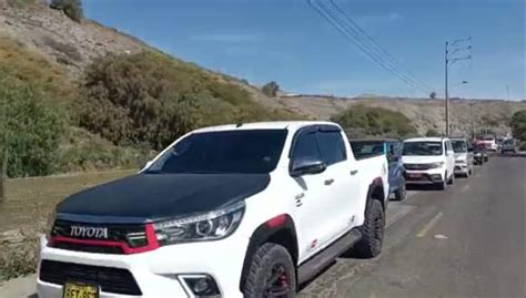 Tr Nsito Libre En El Km De La Panamericana Sur De Arequipa Video