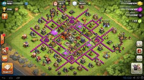 Meine Basen RH Level 10 Deutsches Clash Of Clans Forum