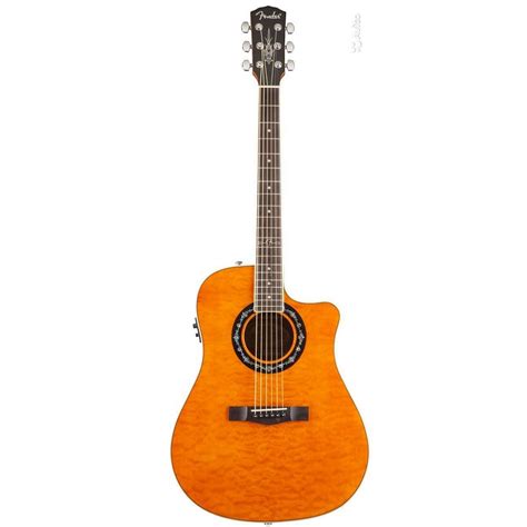 Fender T Bucket 300CE Amber Quilt Maple купить с гарантией снижения