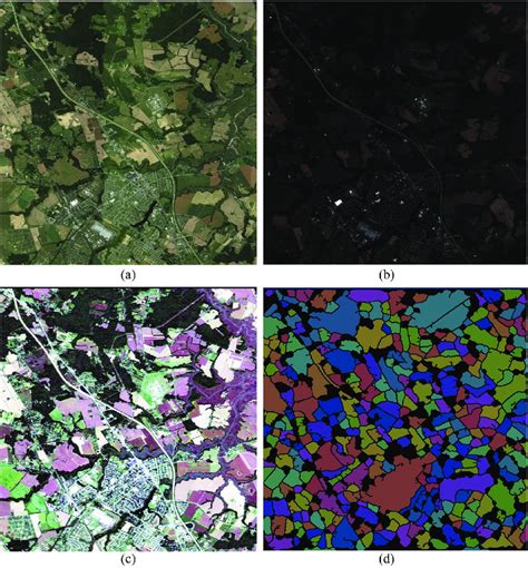 Sample Visual Results For Field Boundary Delineation Using The