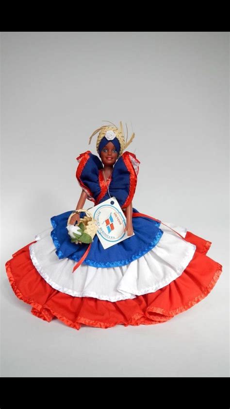 Black Dominican Barbie Doll With Great Telegraph