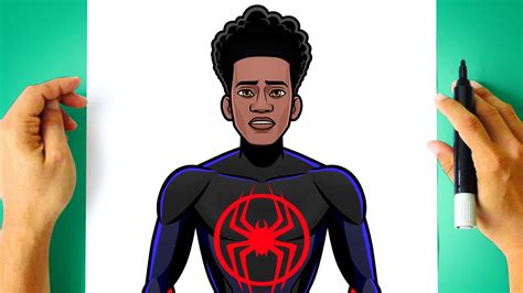 Como Desenhar O Miles Morales Passo A Passo Como Dibujar A Miles