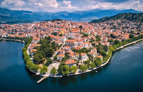 Kastoria on the shore of Lake Orestiada
