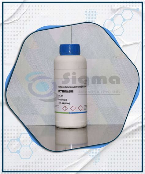 Tetrabutylammonium Hydrogen Sulfate Sigma Scientific