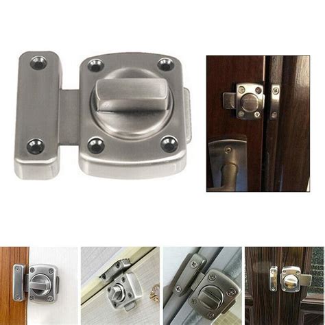 Buy Lock Chrome Bathroom Door Toilet Turn Rotate Twist Bolt Privacy