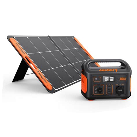 Jackery Explorer 500 Portable Power Station Jackery SolarSaga 100W