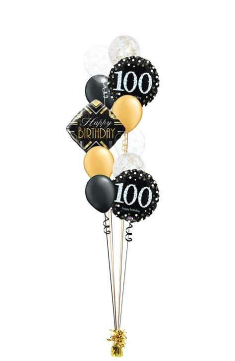 100th Birthday Balloon Bouquet Balloonerycom