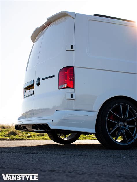 Abt Rear Bumper W Dummy Quad Exhausts Twin Door Vw T Vanstyle