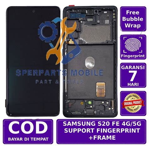 Jual Lcd Touchscreen Samsung S Fe G G Fingerprint Frame Garansi