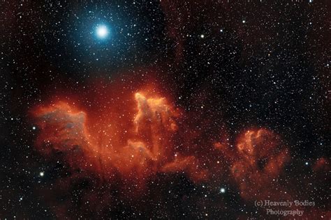 The Ghost Of Cassiopeia Nebula Heavenly Bodies Photography