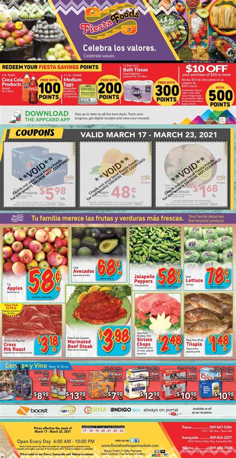 Fiesta Foods Supermarkets Current Weekly Ad