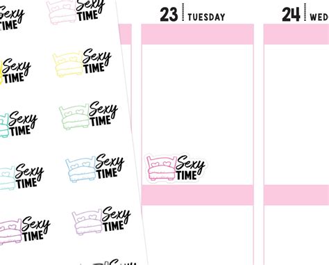 Sexy Time Planner Stickers Sexy Stickers Sex Stickers Sex