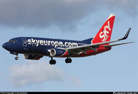 Om Ngk Skyeurope Airlines Boeing N Wl Photo By Ronny Busch Id