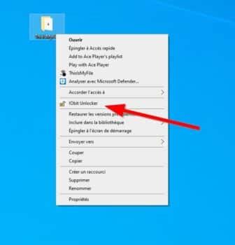 Iobit Unlocker Supprimer Un Fichier R Calcitrant Verrouill Ou