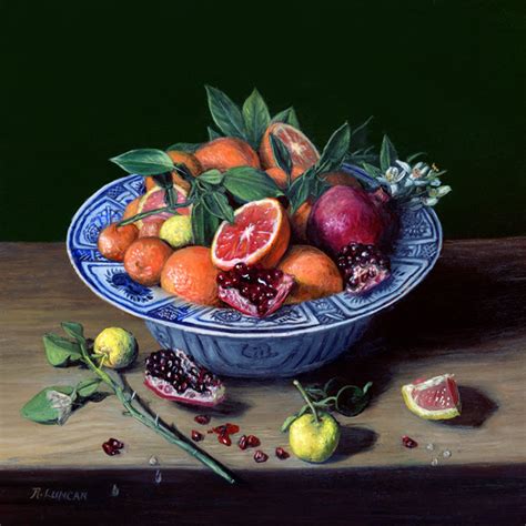 Still Life Paintings Of Fruit Bowls