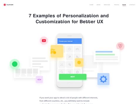 Examples Of Personalization And Customization For Better Ux By Adrian