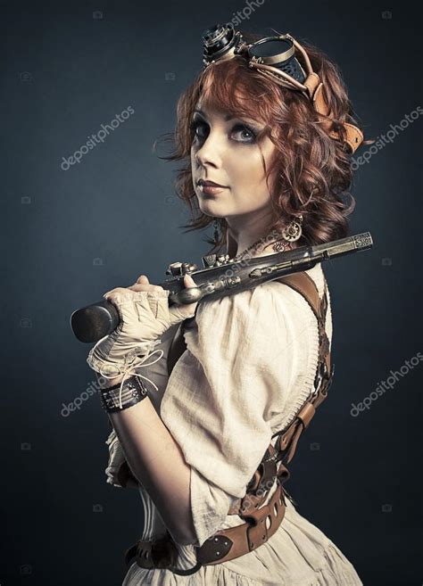 Steampunk Sniper Girl