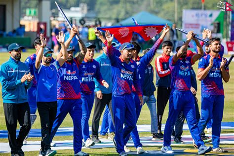 Icc T World Cup Qualifiers Nepal Squad Aryn Marcie