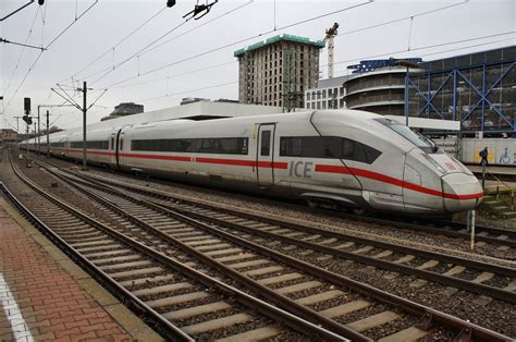 Neuer Ice In Kiel Hbf Hier Zugende Mit