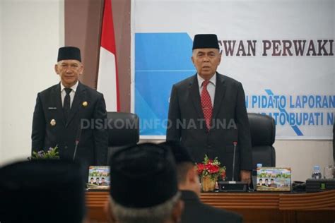 Dprd Natuna Gelar Paripurna Pidato Lkpj Bupati Natuna Pijar Kepri