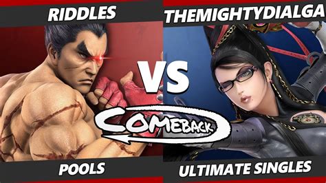 The Comeback Riddles Kazuya Vs TheMightyDialga Bayonetta SSBU