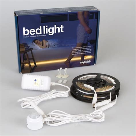 Bed Light Motion Activated Ambient LED Lighting GeekAlerts